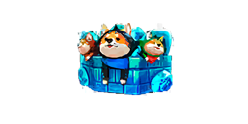 Gloo Wall - Winter Shiba