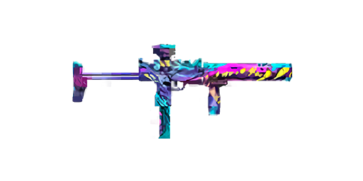 MAC10 - Cyan Fear